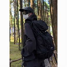 港风日系复古户外潮流连帽冲锋衣夹克男潮XZ213-JK6601-P65控88，男装夹克，星座213