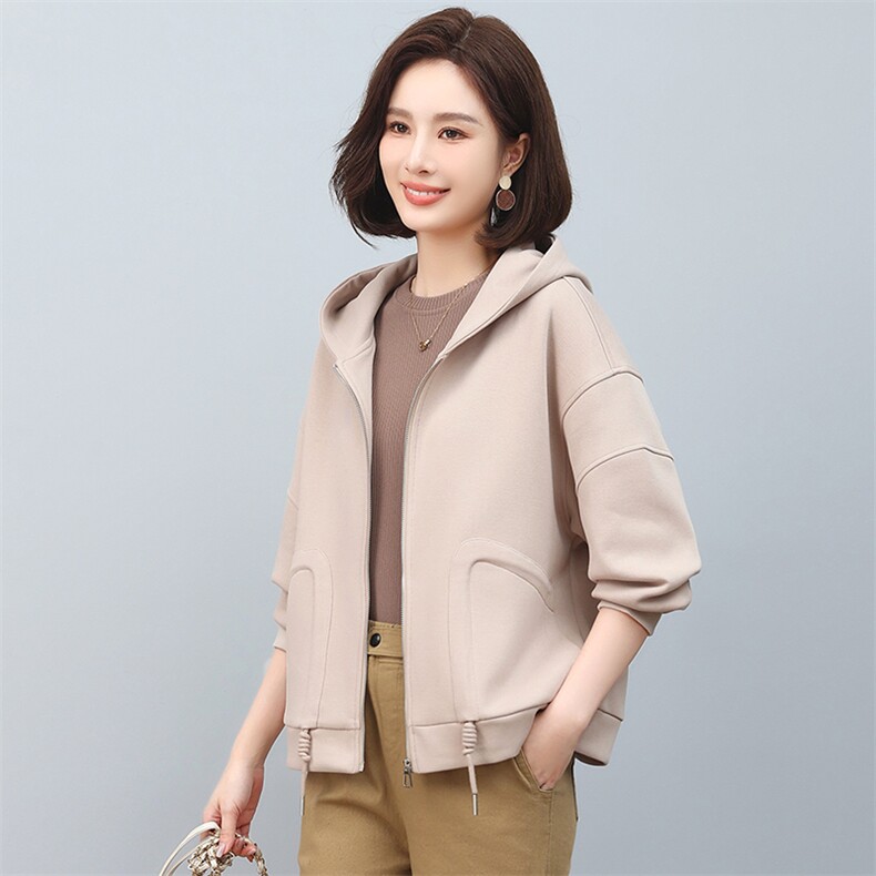 2024春秋季时尚简约大方气质优雅显瘦休闲百搭潮流短外套,女装短外套,独衣靓