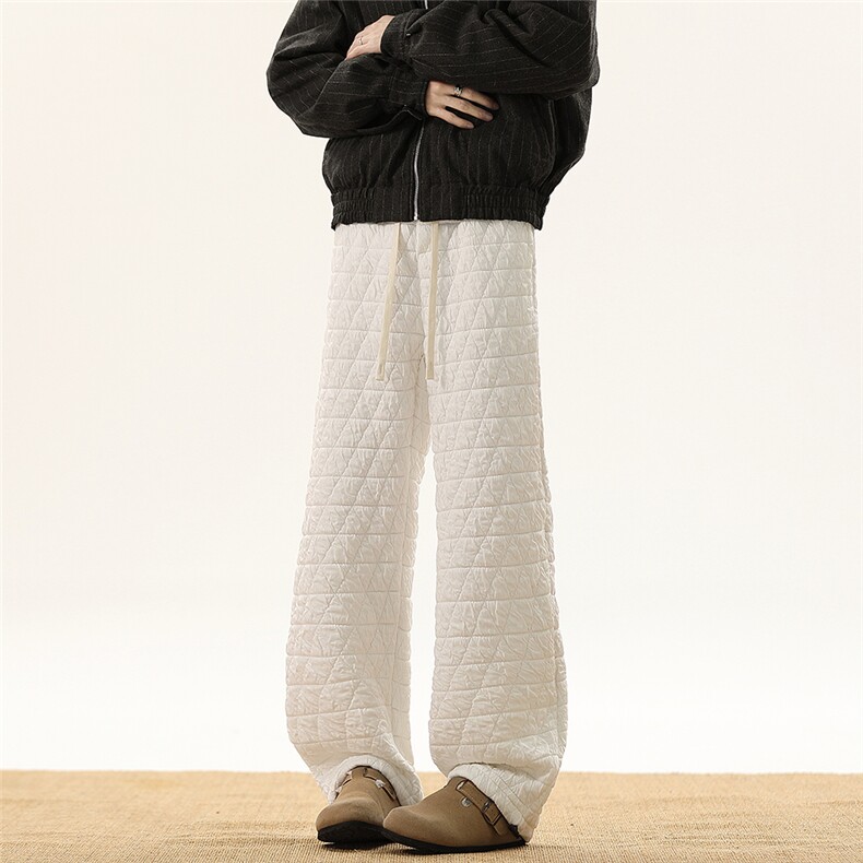 09冬季新款加棉加厚棉裤三角形压线宽松休闲裤XZ211-1-K2469-P75，男装棉裤，星座211-1