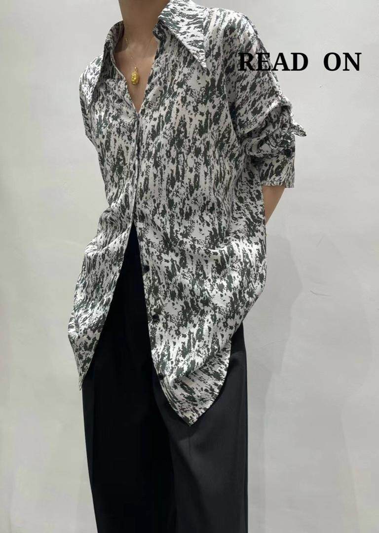 韩碎花衬衣，其它，阅上