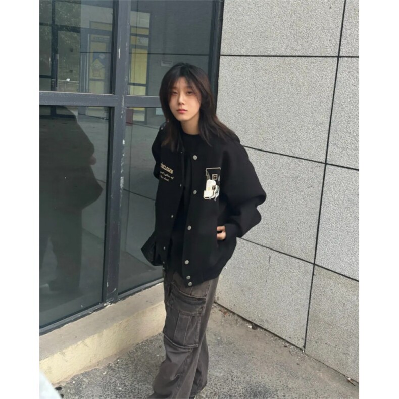 J9831-P73原版质量毛呢面料/有内里休闲棒球服夹克外套,男装夹克,星座617A-2