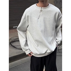 美式复古小众cleanfit半拉链长袖潮牌卫衣，男装卫衣，星座410-6（原星座1304-1）