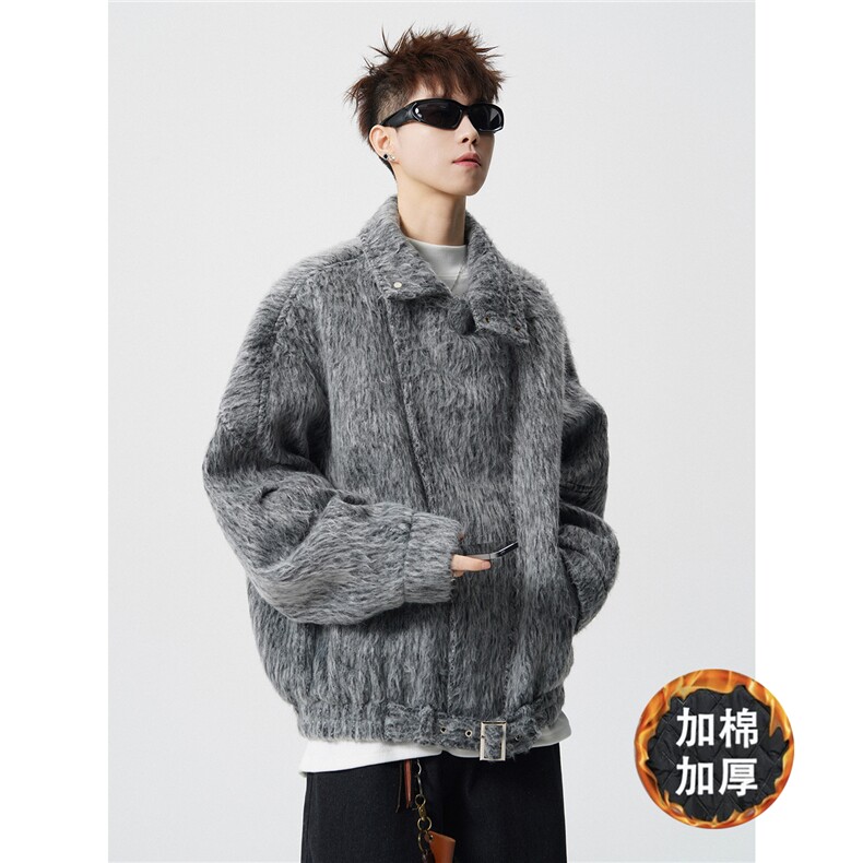 现货大翻领CIEANFIT韩系加厚棉衣痞帅港风外套N61-P135控178,男装棉衣,电商A170