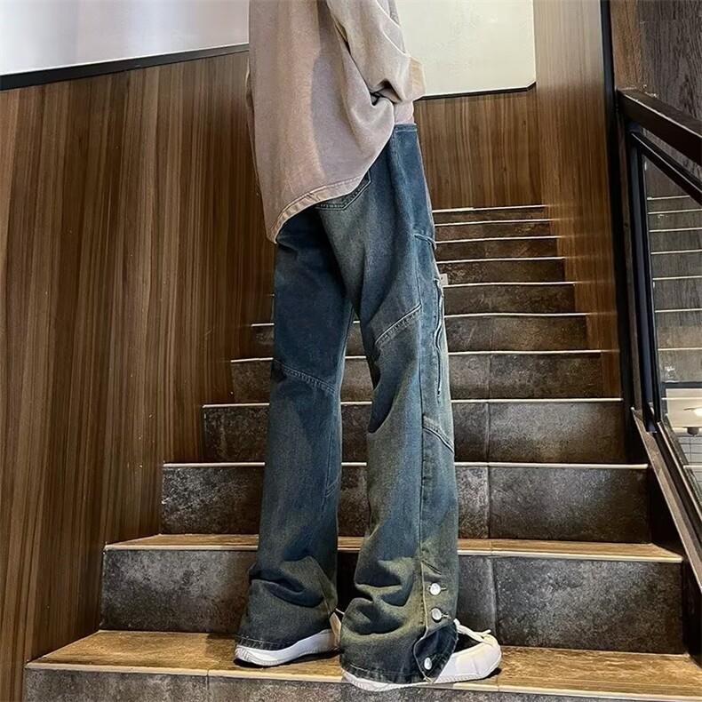 美式牛仔裤男款秋季长裤潮NC995P50,男装牛仔裤,星座1116-2