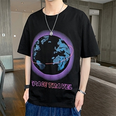 短袖T恤店主风男士纯棉印花手感上衣舒适TC3095-P25，男装T恤，星座717