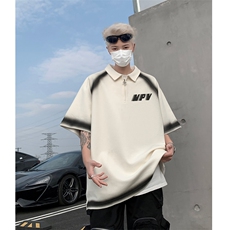 polo衫短袖t恤男夏季宽松休闲半拉链体恤衫XZ514-2-202490-P63，男装T恤，星座514-2(原B239)