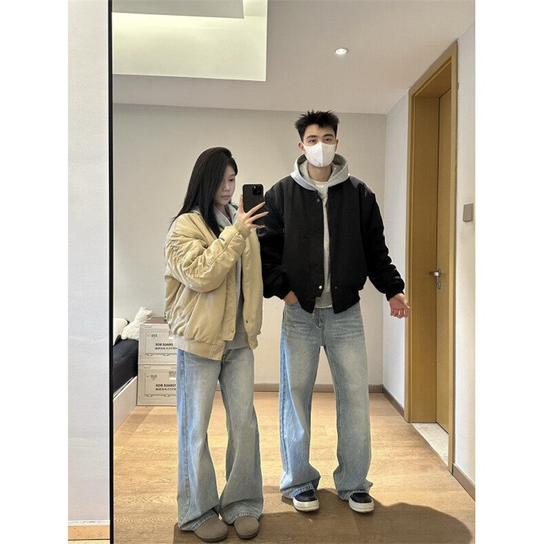 【有货】XZ434CC-特P76美式飞行夹克男春秋短款棒球服外套,男装夹克,星座1007（原301D）