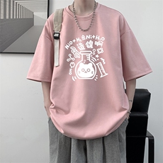 麂皮绒短袖t恤男大码半袖男JD82421-P25，男装T恤，电商A040