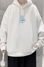 纯棉连帽卫衣男大码运动帽衫宽松薄WY2274-P35，男装卫衣，电商A040