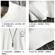 BT40072-P30半高领长袖t恤男大码内搭打底衫男卫衣男网格挂拍，男装T恤，电商A040A