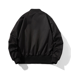 现货秋冬季潮牌机车夹克棉衣棒球服欧美街头飞行员外套情侣装，男装棉衣，电商A105