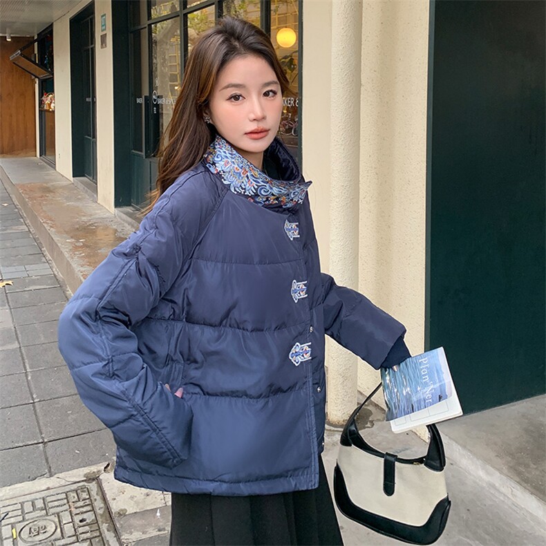 【现货】网红时尚高端白鸭绒羽绒服刺绣2C081-X939P220K298图片