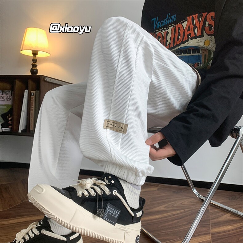 XZ616早秋季新款菠萝格贴标休闲裤TY912M-5XLP35控48,男装休闲裤,星座512A（原616）