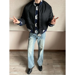 【有货】加棉666CC-特P73 常规JK110CC-特P65 花卉拼接外套男夹克图片