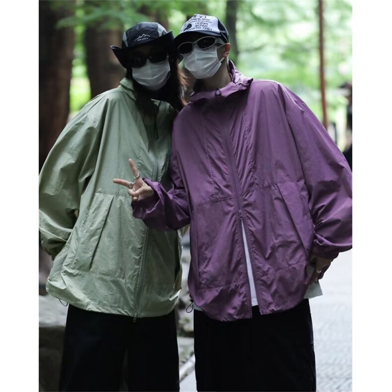 防晒衣男款夏季多巴胺穿搭户外外套W107P38,男装夹克,星座1116-2