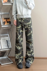 B221美式ins高街暗黑多口袋修身工装牛仔裤LK24156-P65控88，男装牛仔裤，电商B221