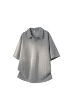 2026美式重磅冰感港风袖T桖春夏DX2610特P25控49，男装T恤，电商B208