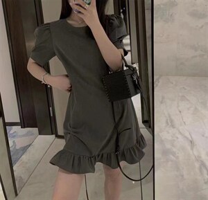 夏季新款 鱼尾裙修身显瘦～图片