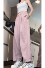 量优供视频！肌理感醋酸缎面奶芙山本裤萝卜九分裤A470特P38控68，男装休闲裤，电商A309