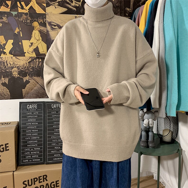 18色跑量男士针织纯色高领圆领毛衣A367M03P45,男装针织衫/毛衣,电商A367