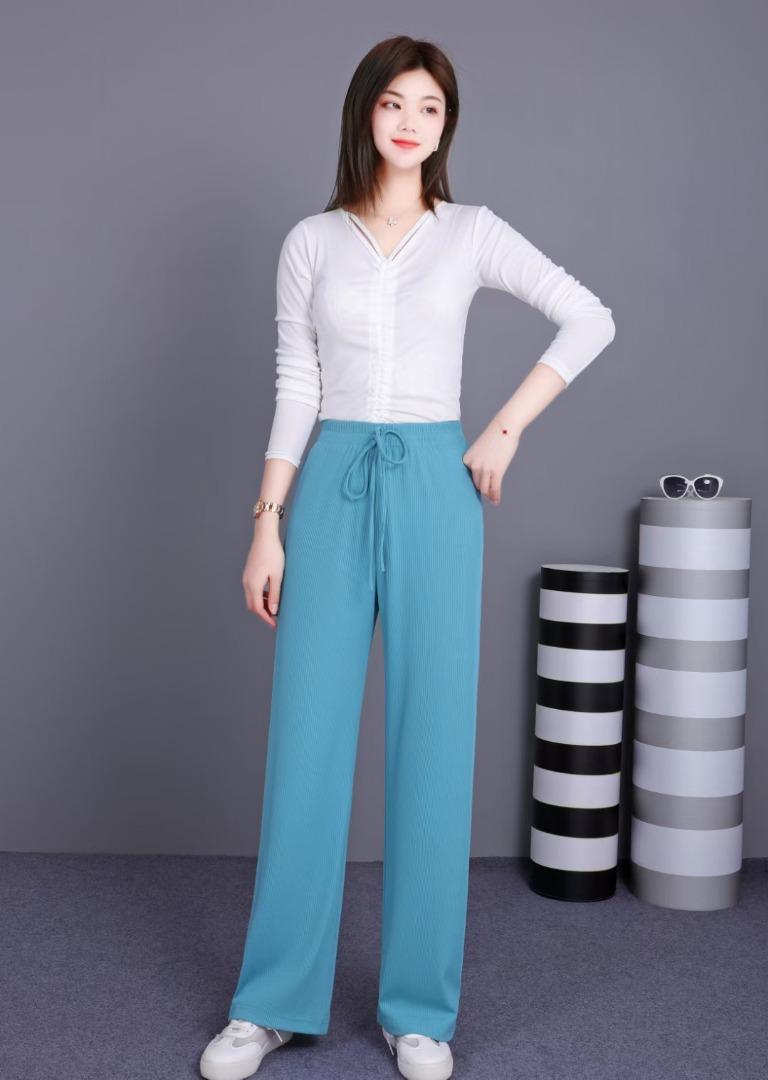 奶油丝直筒裤,女装,QJJ