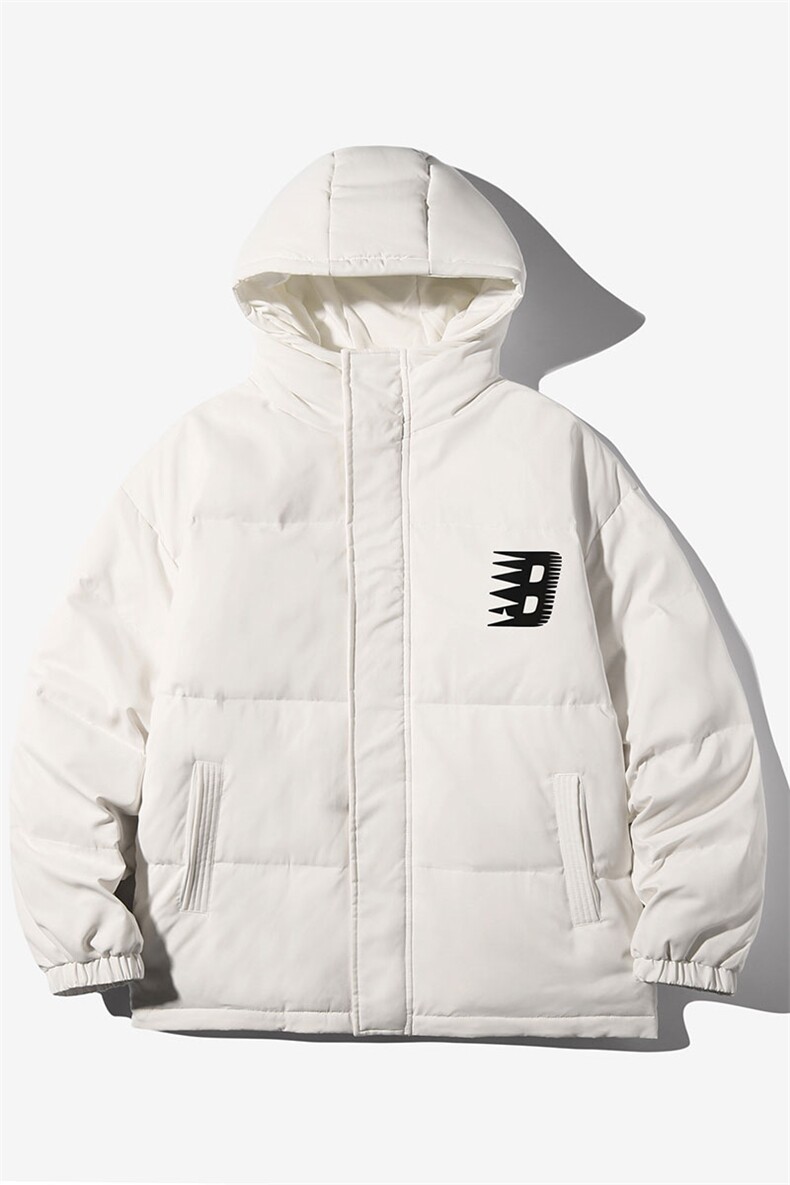 白底22冬季白鸭绒加绒加厚百搭保暖连帽羽绒服外套YR145P225控298,男装羽绒服,电商A247-1