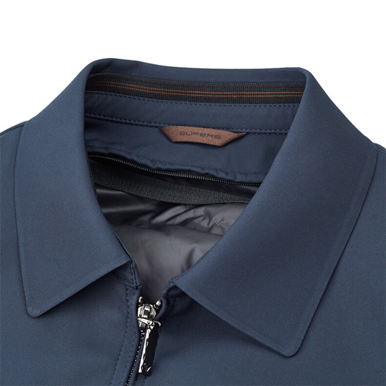 CDY7705钱塘2020-2中老年男士翻领休闲羽绒服外套量大价优P190,男装羽绒服,钱塘207-2