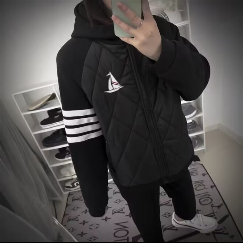 2025新款冬季棉服棉衣男生加厚保暖面包服运动休闲潮牌帅气外套,男装棉衣,四季星座505