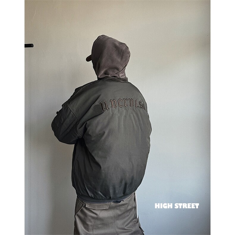 自家爆图XX284-P95-控128冬季刺绣加厚夹棉棒球棉服棉衣外套，男装棉衣，星座1608-1