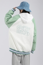 秋装新品潮韩版夹克棒球服男女中性风胸针刺绣时尚外套8013-P95，男装夹克，电商A441-1