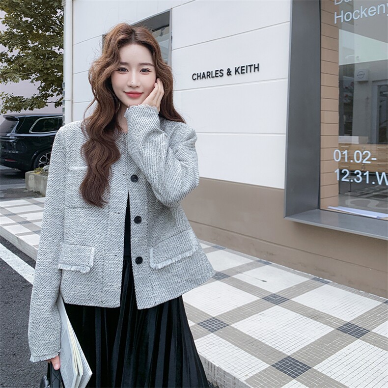 26年新款现货大货已到店流苏小香风外套6829-P155-K238,女装短外套,2D034