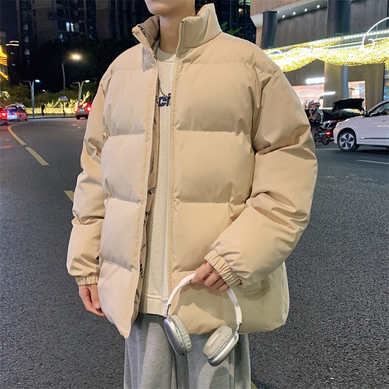 棉衣外套男士秋冬季新款立领情侣加厚防寒面包服青少年棉服ZM04,男装棉衣,星座310B-1