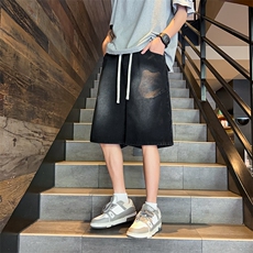 现货牛仔裤短裤大裤衩B342-DK335-特P35，男装牛仔裤，电商B342