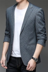 X2212钱塘2020-2春秋款新款合身中青年男士时尚休闲简约西服P150，男装西服，钱塘207-2