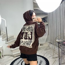 秋季新款连帽拼接卫衣外套，女装卫衣/绒衫，9·9九尚逸品