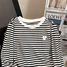 EE122-P50薄款260克长袖t恤春秋新款韩版圆领上衣大码女装200斤，男装T恤，星座911-3
