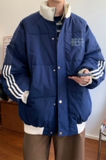 ！2024冬季新款男士立领棉衣潮牌撞色棉服外套MY201特P80，男装棉衣，电商B220