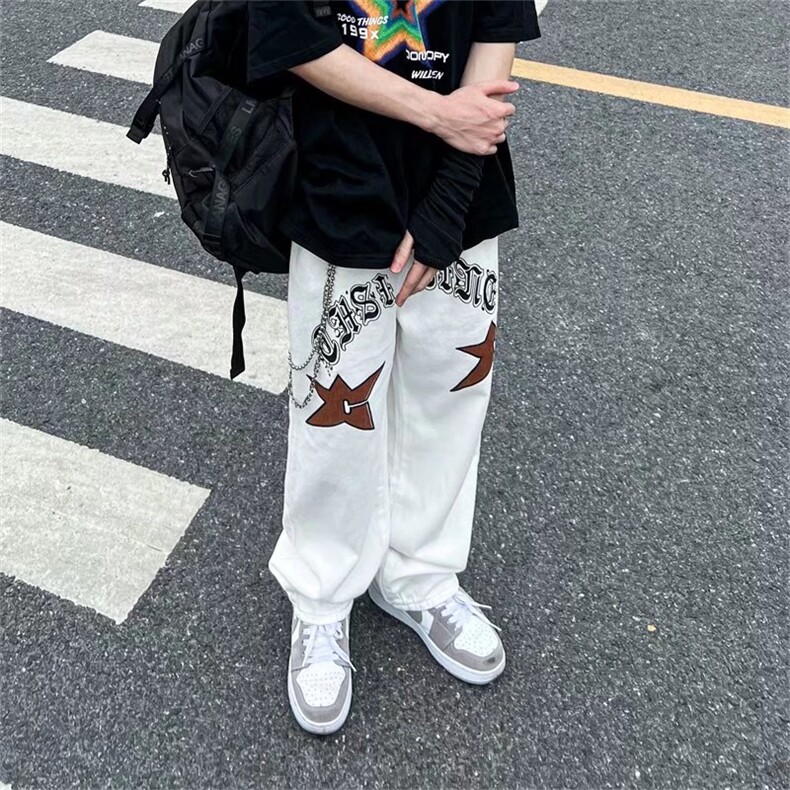 218-1-P40-GT027夏季宽松休闲阔腿裤,男装休闲裤,四季星座218-1