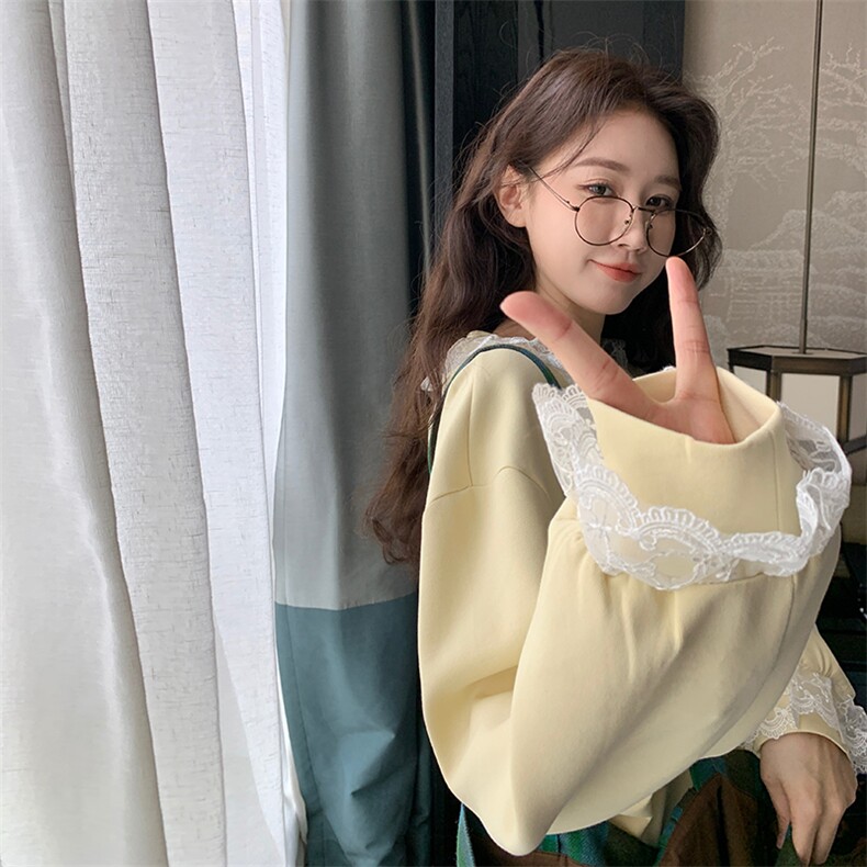 2025秋款现货蕾丝拼接运动套装2C090-1855-P165-K248,女装套装/套裙,2C090