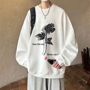 控38简约帅气百搭长袖t恤男大码卫衣 T4279-P25 加绒款-P35图片