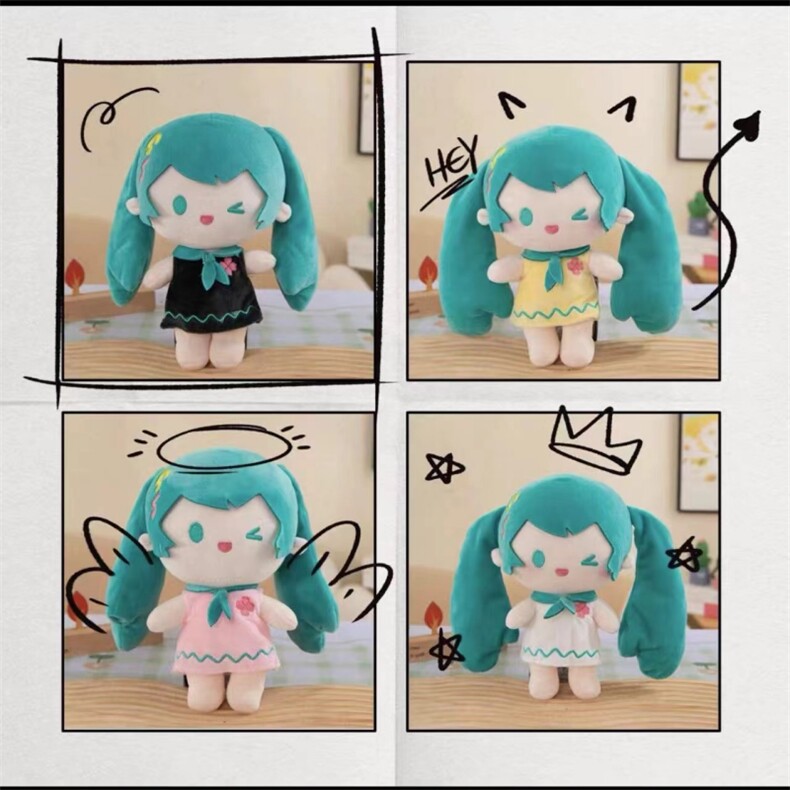 初音娃娃，源头毛绒玩具