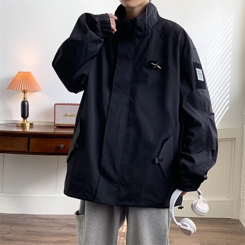 美式秋冬季新款小牛津厚款外套 J275 P68图片