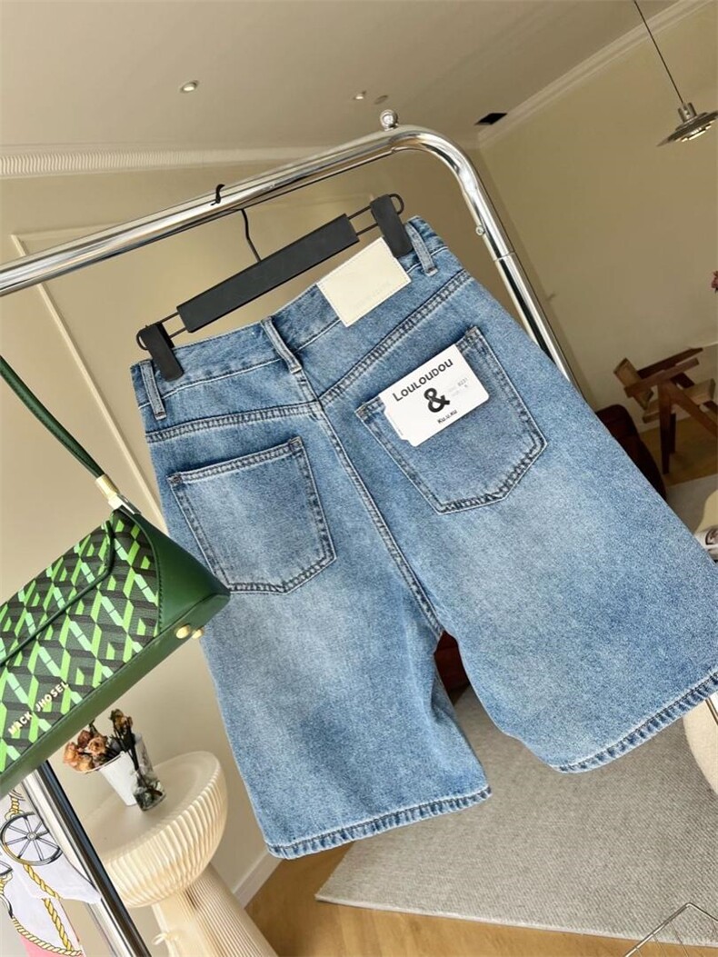 【现货】夏季新款甜酷风5分裤，其它，LOULOUDOU & KU.U.KU