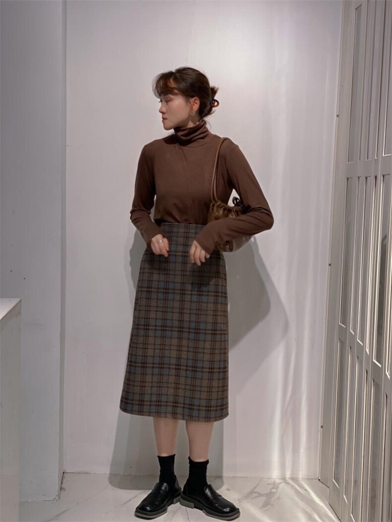 八色高领打底衫，其它，驿谷