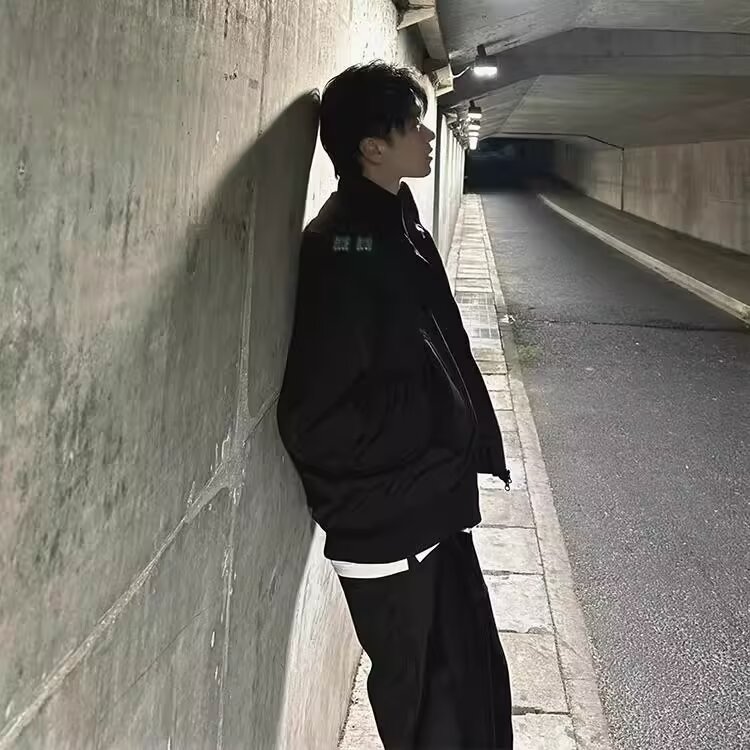 美式解构工装棉服男女冬季潮牌cleanfit简约廓形加厚保暖飞行夹克,男装夹克,星座506A