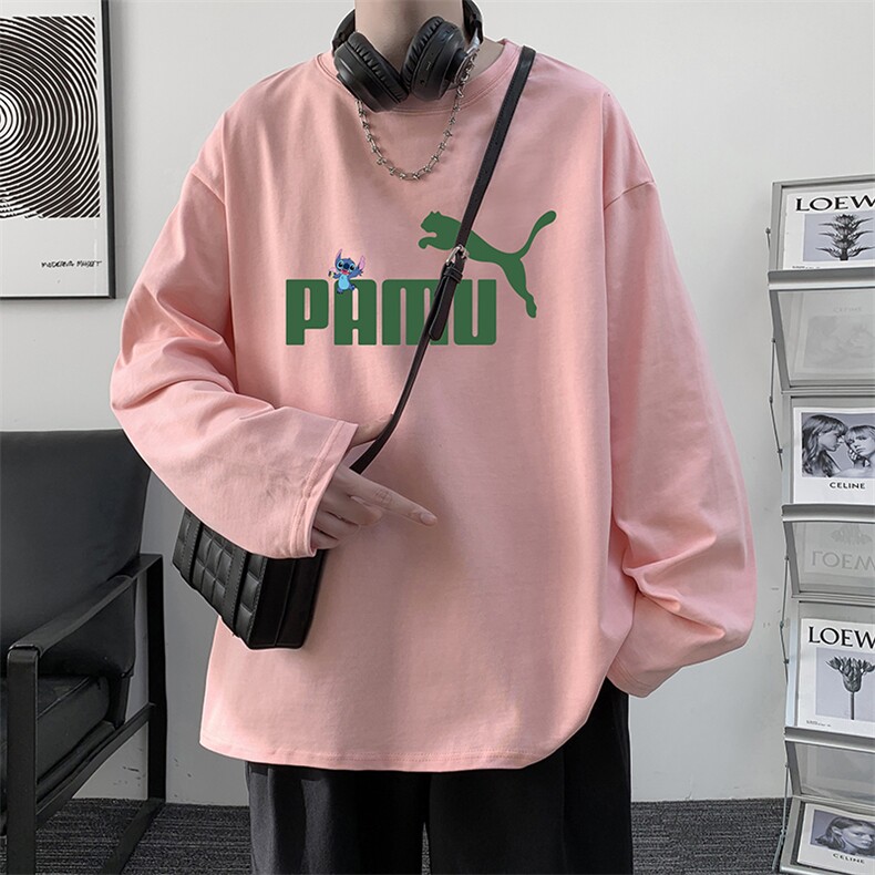 控48重磅230g纯棉长袖t恤男大码圆领卫衣打底衫TX3227-P28,男装T恤,电商A040