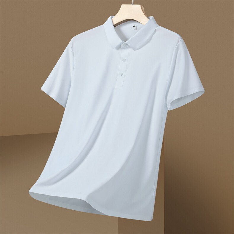速干POLO衫男士夏季新款短袖上衣冰丝宽松休闲T恤PL12359-P28图片