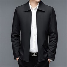 秋冬新款男装中青年商务潮流上衣男士休闲加绒外套ZL1611-P115，男装夹克，星座1105-3