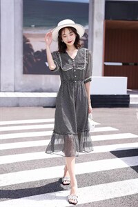 夏装连衣裙 现货图片