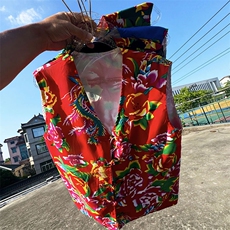 MJ02男女休闲大码盘扣风马甲外套情侣装结婚喜庆团队服新中式，女装短外套，星座115A(原星座507）